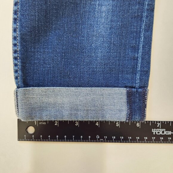 Hudson Jeans Bacara Cuffed Womens 28 Van Wash Low Rise Flap Pockets USA Made - Picture 7 of 10